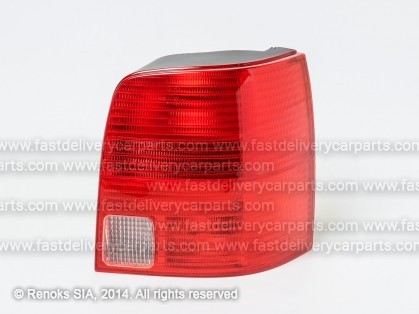 VW Passat 96->00 tail lamp VARIANT R white backup lens VALEO assy