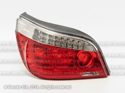 BMW 5 E60 04->10 aizmugures lukturis SED L 04->07 LED M-trim/M-pack DEPO