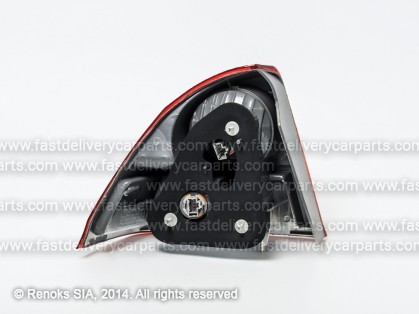 HN Civic 04->05 tail lamp 4D outer R white bulb DEPO