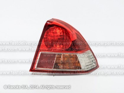 HN Civic 04->05 tail lamp 4D outer R white bulb DEPO