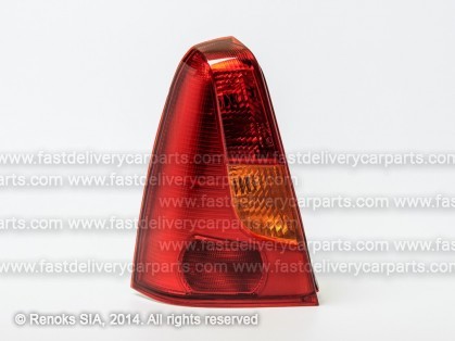 DC Logan 04->09 tail lamp L SED red/yellow