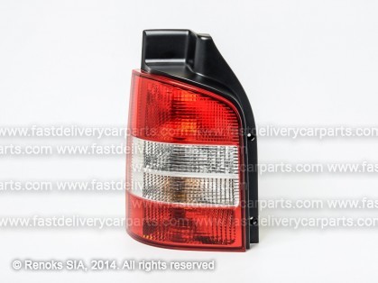 VW Transporter 03->09 tail lamp 1D L white/red HELLA