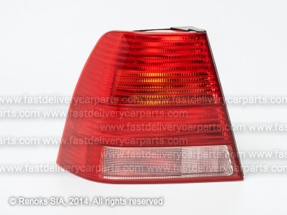VW Bora 98->05 tail lamp SED L white/red DEPO