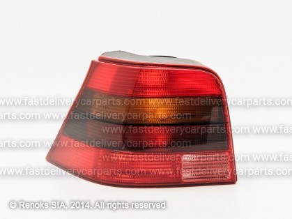 VW Golf 98->03 tail lamp HB L grey/red DEPO