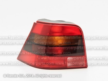 VW Golf 98->03 aizmugures lukturis HB L pelēks/sarkans DEPO
