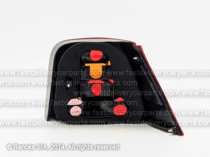 VW Golf 98->03 tail lamp HB L grey/red DEPO