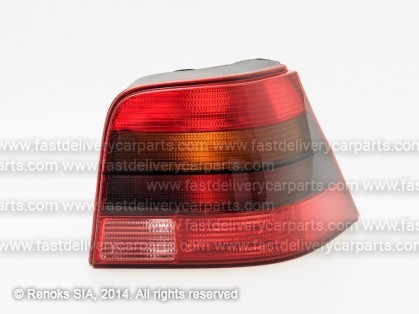 VW Golf 98->03 aizmugures lukturis HB R pelēks/sarkans DEPO