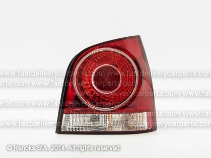 VW Polo 05->09 tail lamp R red with bulb holders DEPO