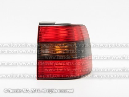 VW Passat 93->96 tail lamp SED R red/smoke DEPO