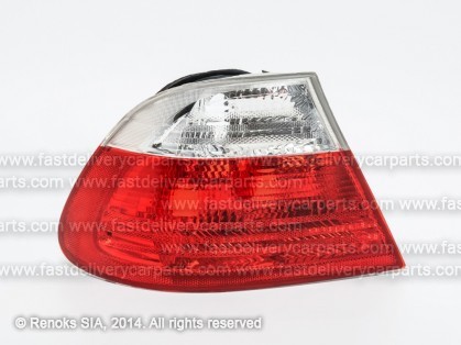 BMW 3 E46 98->01 COUPE tail lamp L white/red DEPO