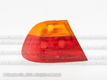 BMW 3 E46 98->01 COUPE фонарь задний L желтый/красный DEPO