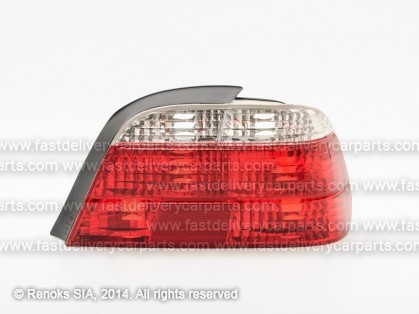 BMW 7 E38 94->01 tail lamp R white/red 99->01 DEPO