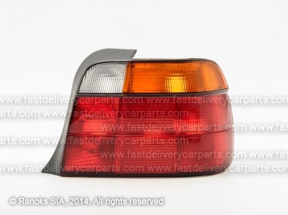 BMW 3 E36 94->98 COMPACT aizmugures lukturis R dzeltens/sarkans DEPO