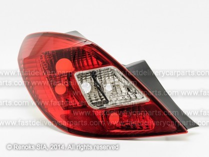 OP Corsa 06->11 фонарь задний 5D L без патронов TYC