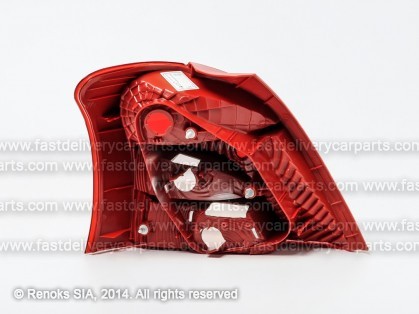 TT Yaris 06->09 tail lamp R without bulb holders type KOITO TYC