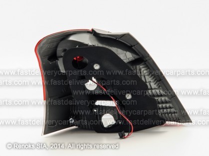 TT Yaris 09->11 tail lamp R 09->11 with white repeater lamp without bulb holders LED TYC