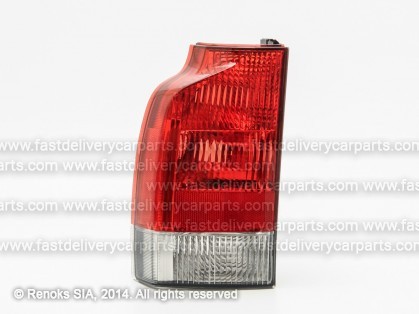 VV V70 00->05 tail lamp lower L without bulb holders TYC