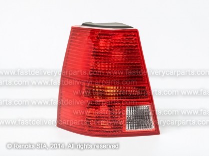 VW Golf 98->03 tail lamp VARIANT L red without bulb holders TYC