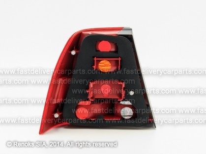 VW Bora 98->05 фонарь задний SED R красный DEPO
