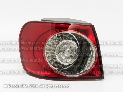 VW Golf Plus 05->09 tail lamp outer L with bulb holders LED VALEO 88911