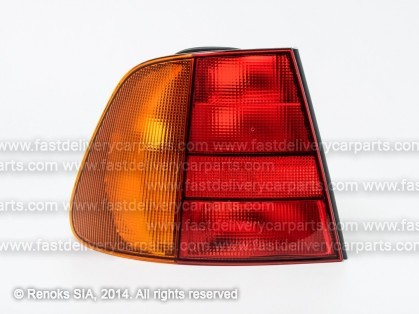 VW Polo Classic 97-> aizmugures lukturis L DEPO