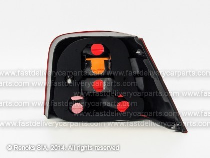 VW Golf 98->03 aizmugures lukturis HB L pelēks/sarkans TYC