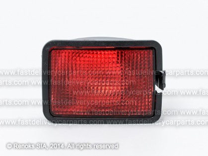 VW Transporter 90->03 aizmugures lukturis bamperī L=R miglas luktura butaforija sarkans FER