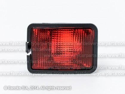VW Transporter 90->03 aizmugures lukturis bamperī L=R miglas lukturis sarkans BEZ patronām FER