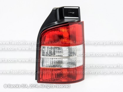 VW Transporter 03->09 tail lamp 1D R white/red