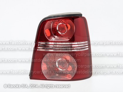 VW Touran 07->10 tail lamp R red without bulb holders TYC