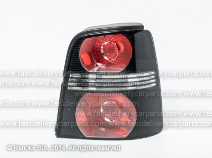 VW Touran 07->10 tail lamp R black without bulb holders TYC