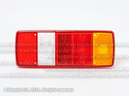 VW LT 75->96 aizmugures lukturis kravas kastei luktura stikls L=R 85->96