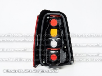 VW Golf 91->97 tail lamp VARIANT R yellow/red HELLA