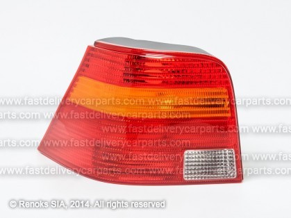 VW Golf 98->03 aizmugures lukturis HB L dzeltens/sarkans HELLA
