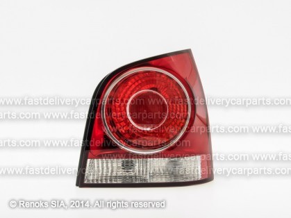 VW Polo 05->09 tail lamp R red with bulb holders MARELLI