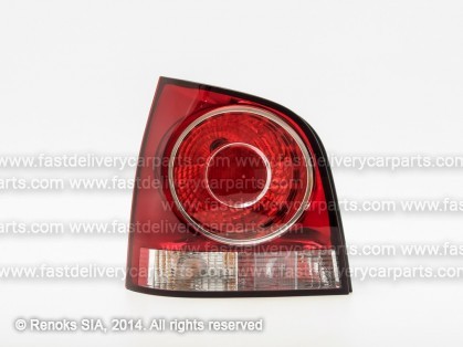 VW Polo 05->09 tail lamp L red with bulb holders MARELLI