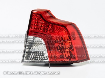 VV S40 07->12 tail lamp R without bulb holders LED MARELLI