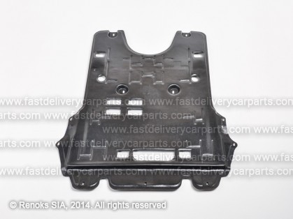 CT C4 04->08 engine shield with heat cover (high density Polyethylene (HDPE))