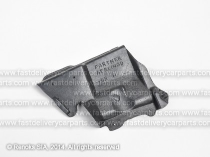 PG Partner 96->02 engine shield R (ABS+PVC)