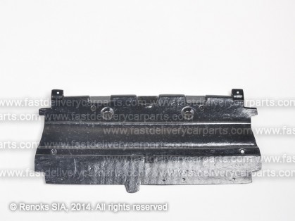 PG 407 04->10 защита двигателя под бампер (ABS+PVC)