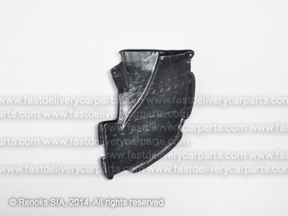 PG 607 99->10 engine shield under bumper cover L (ABS+PVC)