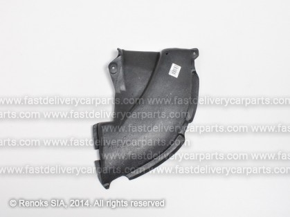 PG 607 99->10 engine shield under bumper cover R (ABS+PVC)