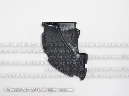 PG 607 99->10 engine shield under bumper cover R (ABS+PVC)