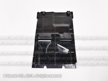 PG Boxer 06->14 engine shield without hole for exhaust pipe (Polyethylene (PE))