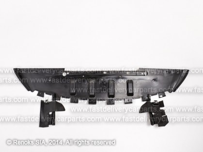 RN Megane 02->05 engine shield under bumper cover (ABS+PVC)