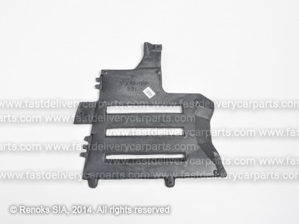 VV S40 96->00 engine shield R DIESEL (ABS+PVC)