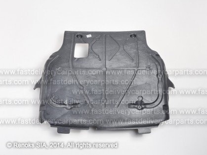 VW Transporter 03->09 engine shield with hole (ABS+PVC)