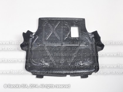 VW Transporter 03->09 engine shield with hole (ABS+PVC)