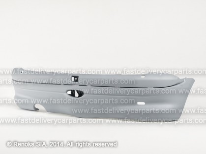 PG 206 98->09 rear bumper primed