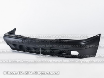 MB E W210 95->99 front bumper Elegance with moulding and spoiler